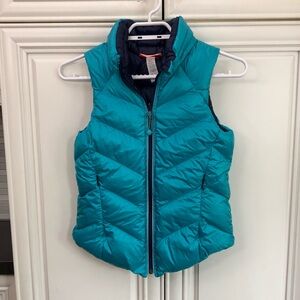 EUC RARE DOWN Ivivva by Lululemon reversible girl’s puffer vest